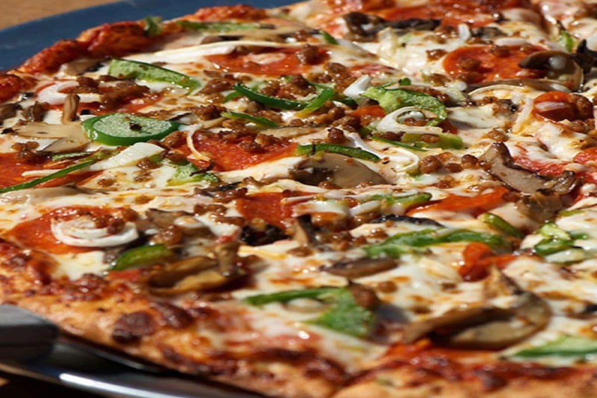 Party Platter Slab Deluxe Pizza