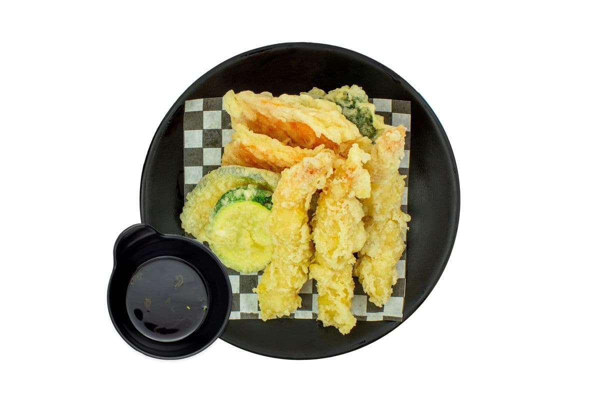Shrimp (3 pcs) and Vegetable (5 pcs) Tempura