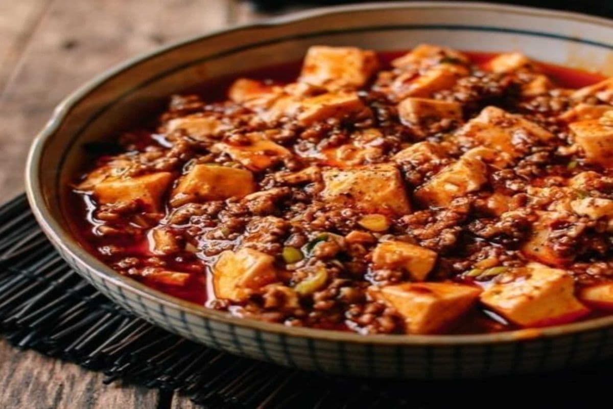 30. Ma-po Tofu with Ground Pork