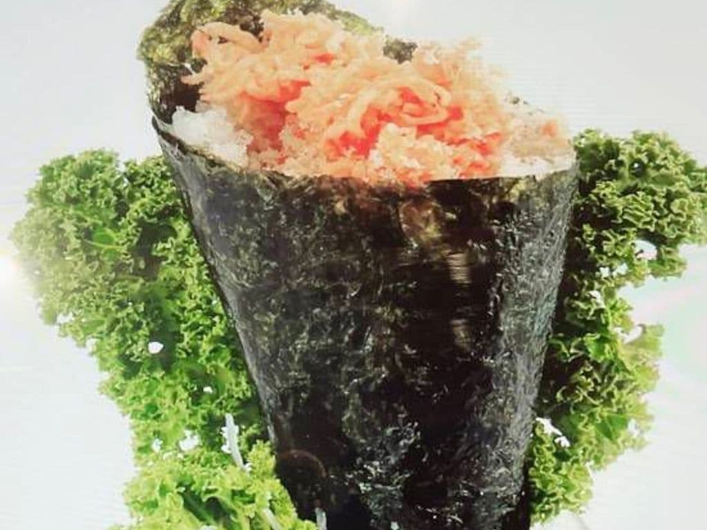 Spicy Crab Meat Tempura Hand Roll