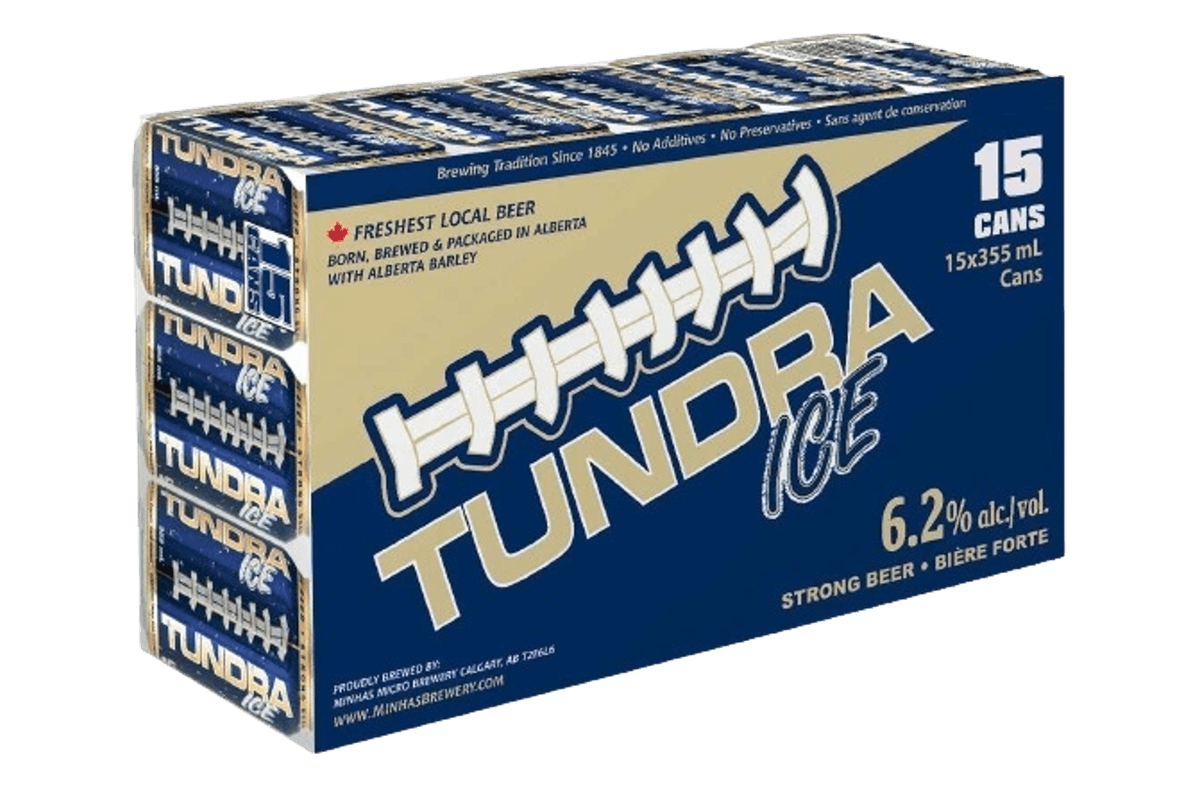 Tundra Ice Beer 355ml 15pk Can