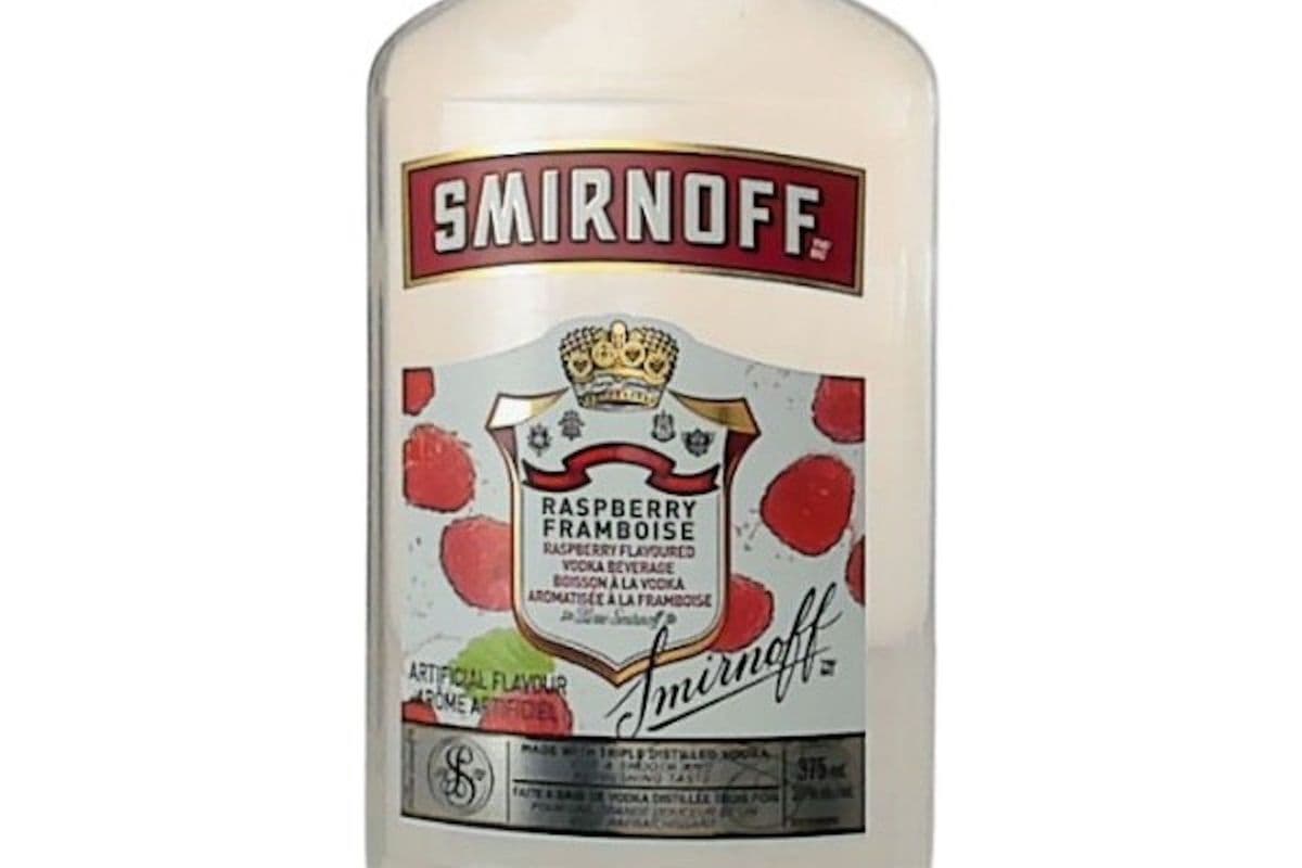 SMIRNOFF 375ML RASPBERRY (1 x 375ML)