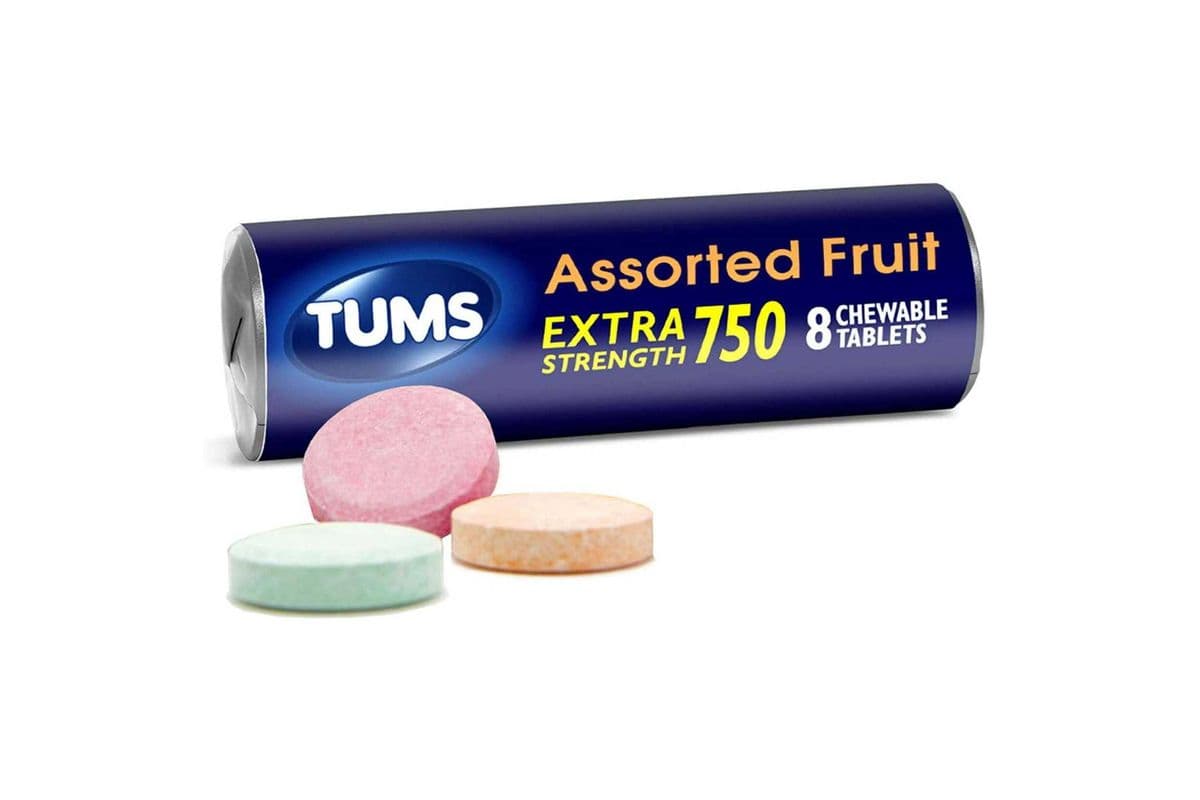 Tums Assorted Fruit EX 750 - 8ct