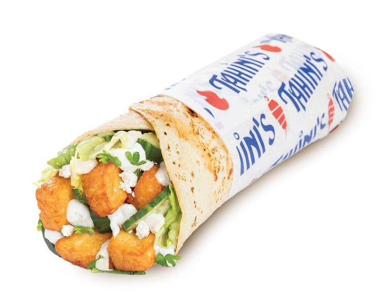 Greek Halloumi Wrap