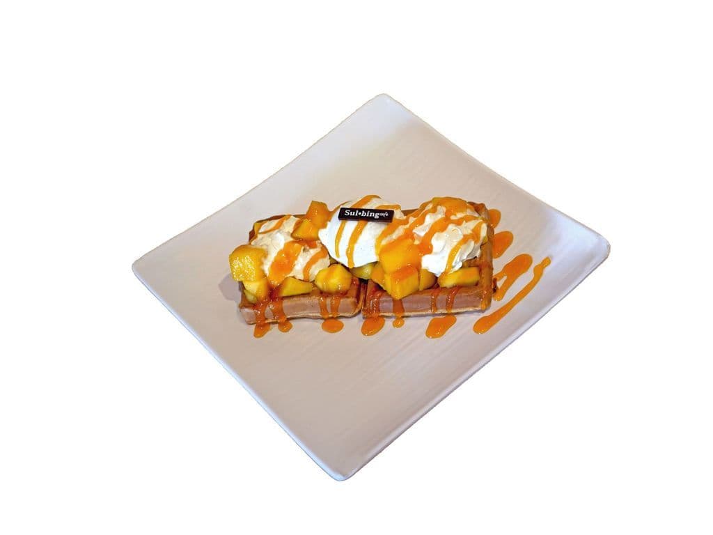 Mango Waffle