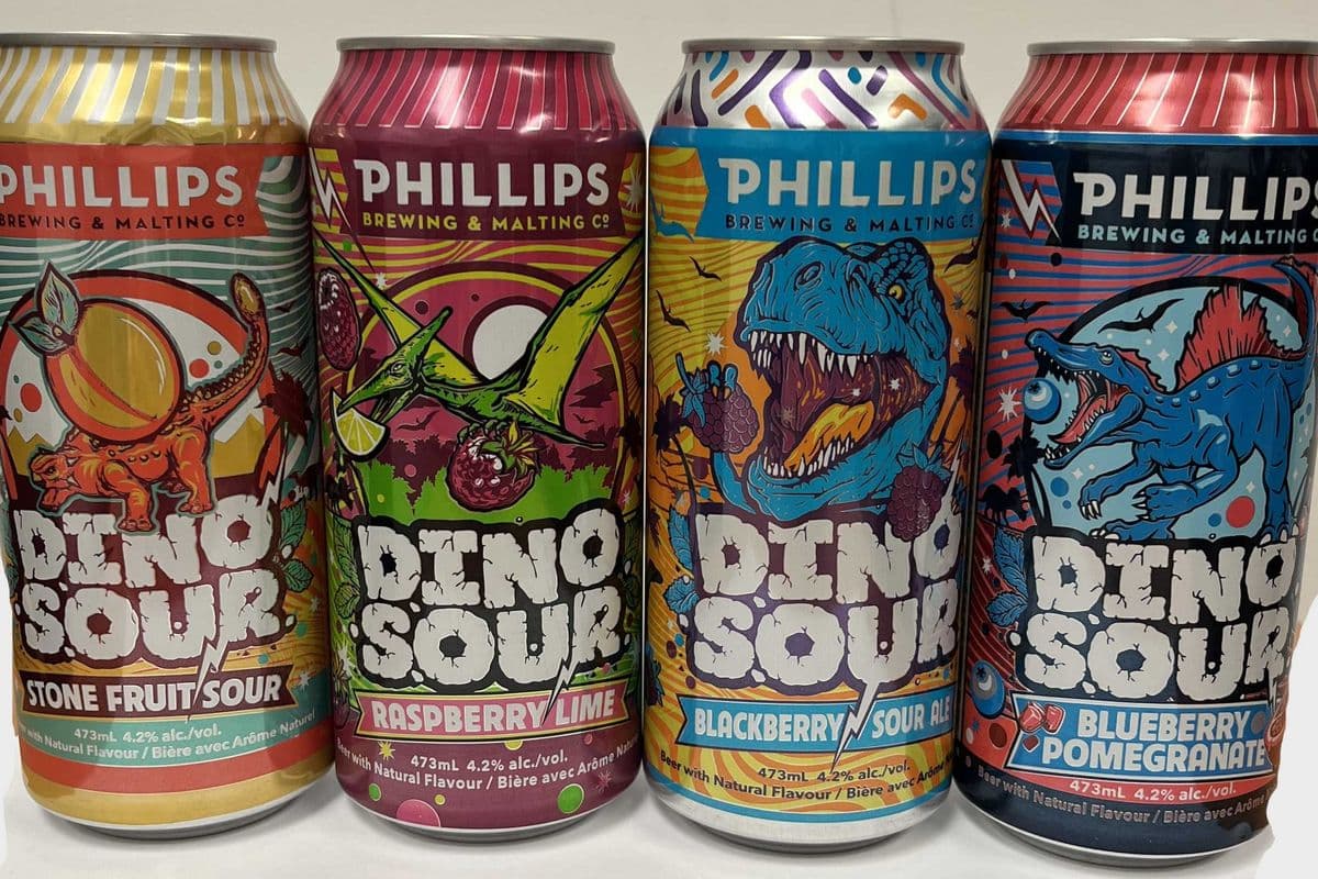 Phillips Dinosour Jurassic Mixed Pack (4 x 473 ml)