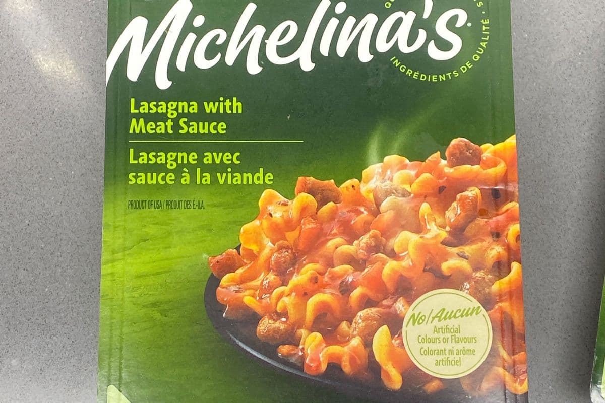 Michelina's lasagna with meat sauce