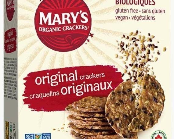 MARY'S VEGAN ORIGINAL CRACKERS 184G
