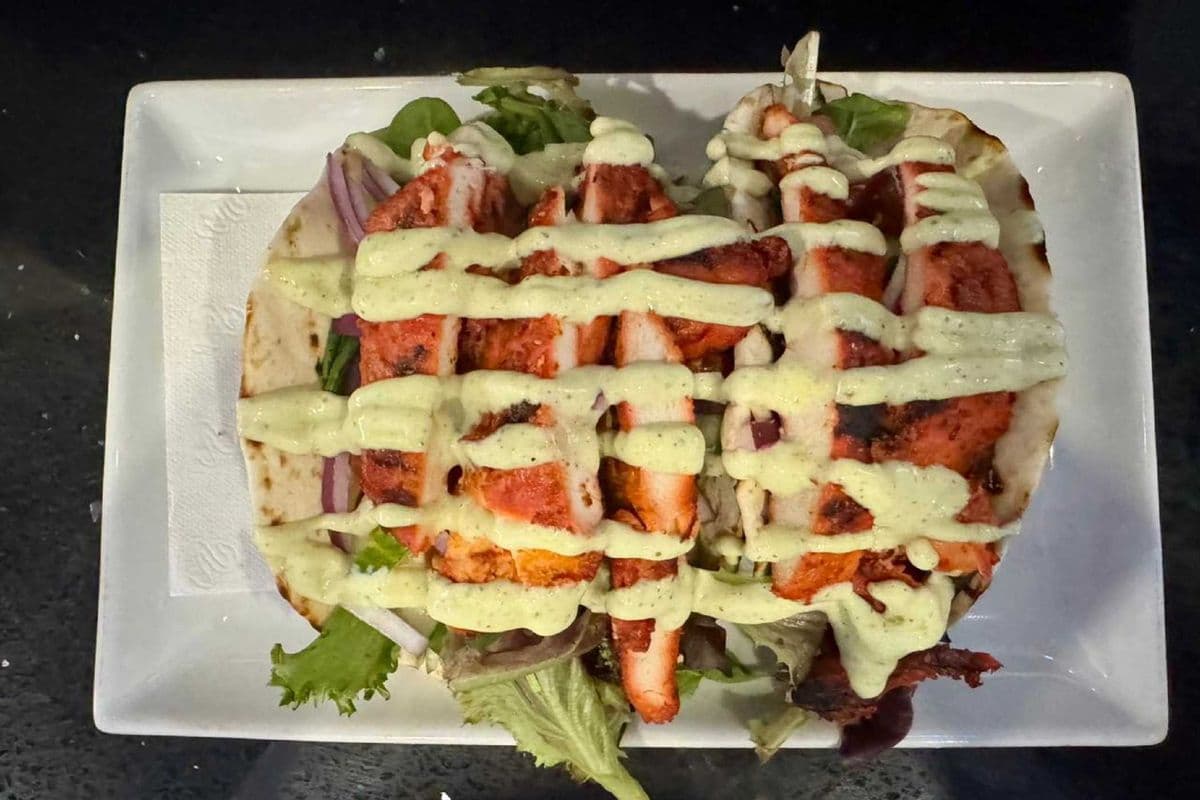 TANDOORI CHICKEN TACOS