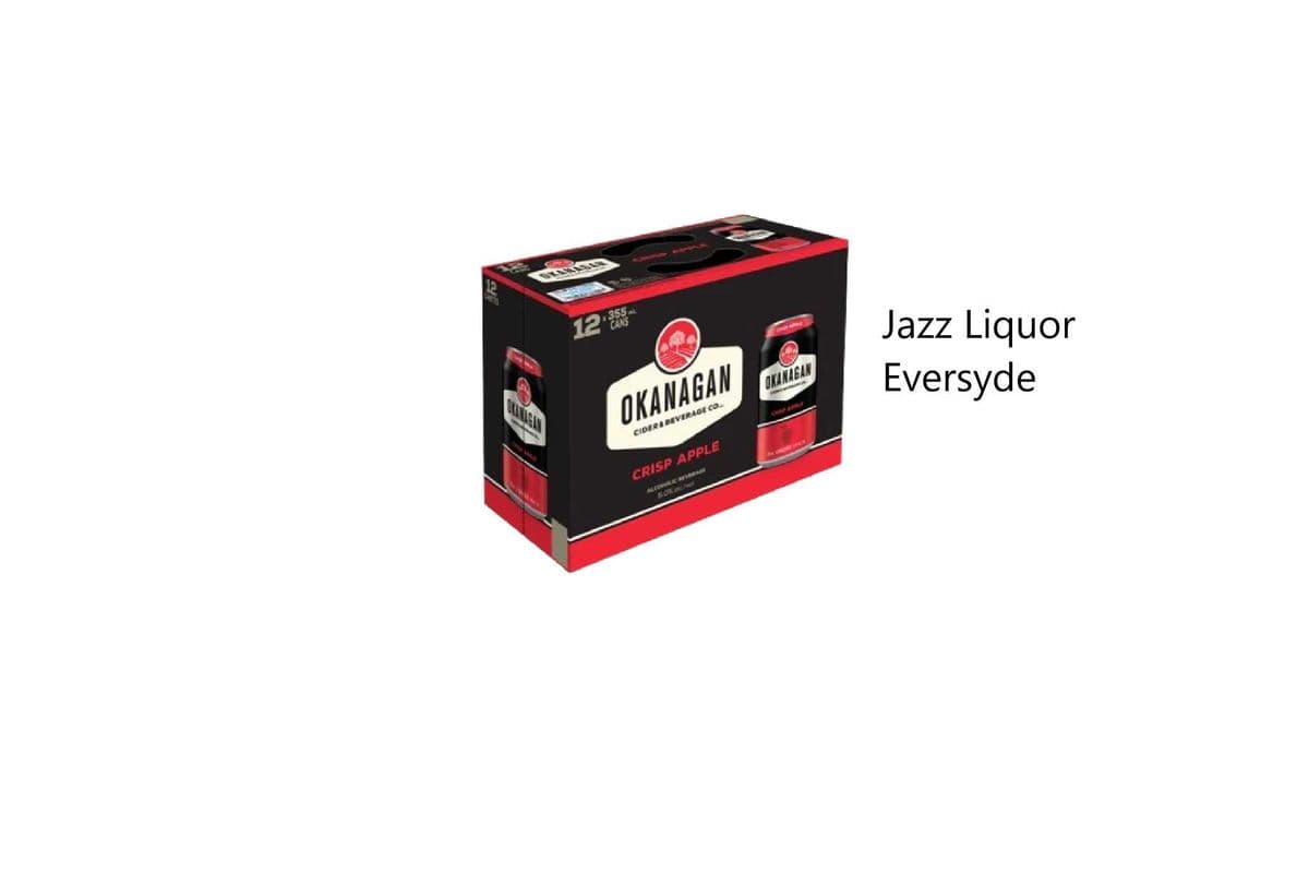 OKANAGAN CIDER CRISP APPLE CANS 12PKC (1 x 12x355ML)