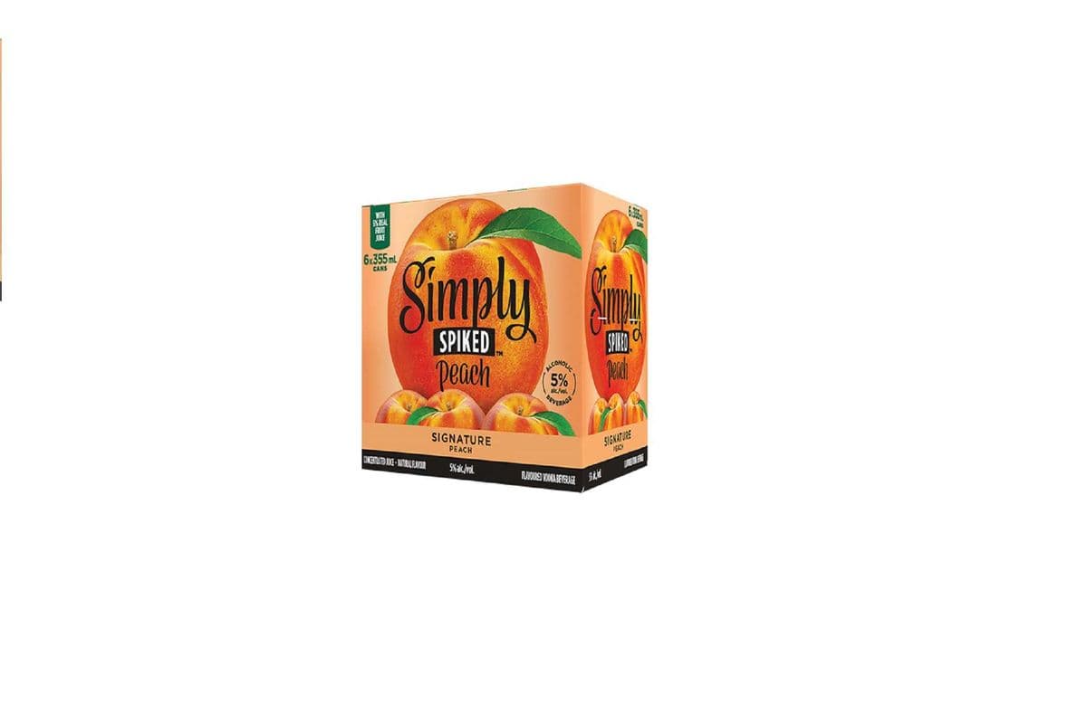 112255 - SIMPLY SPIKED PEACH (6 x 355ml)