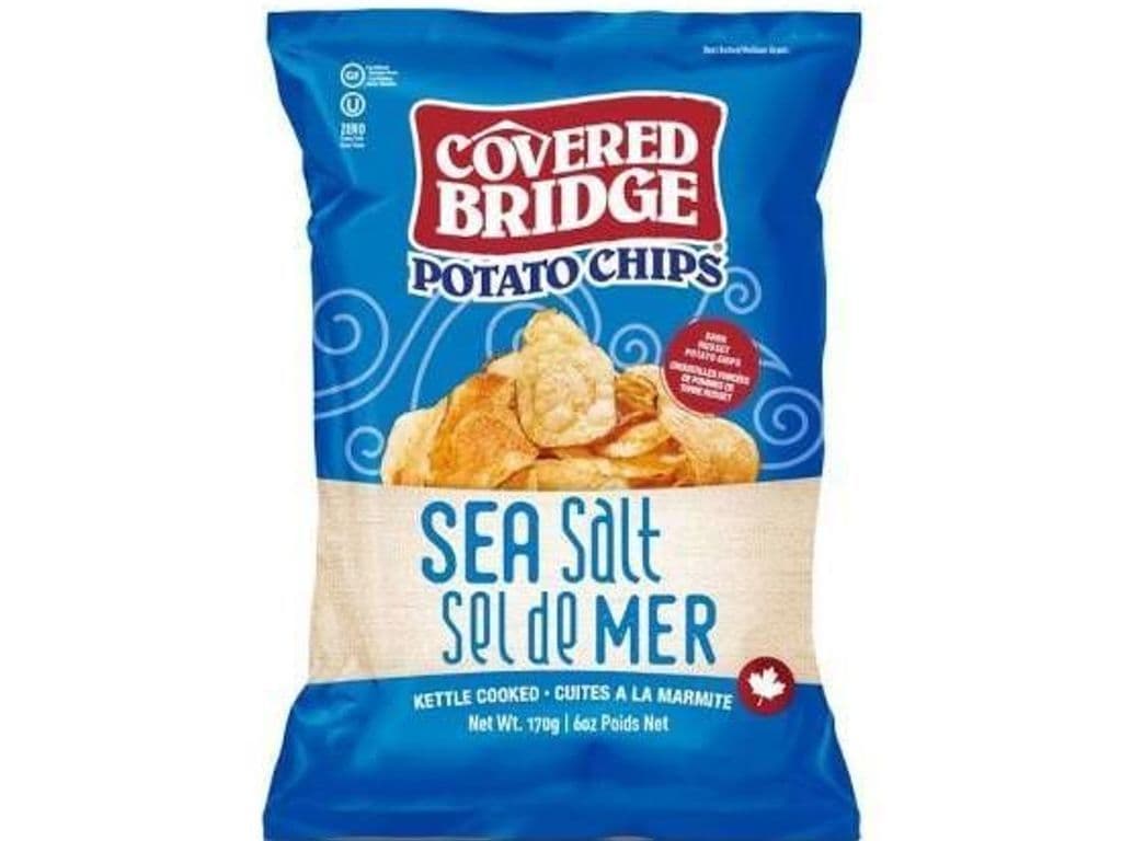 Covered Bridge Sea Salt Chips (Large) 
