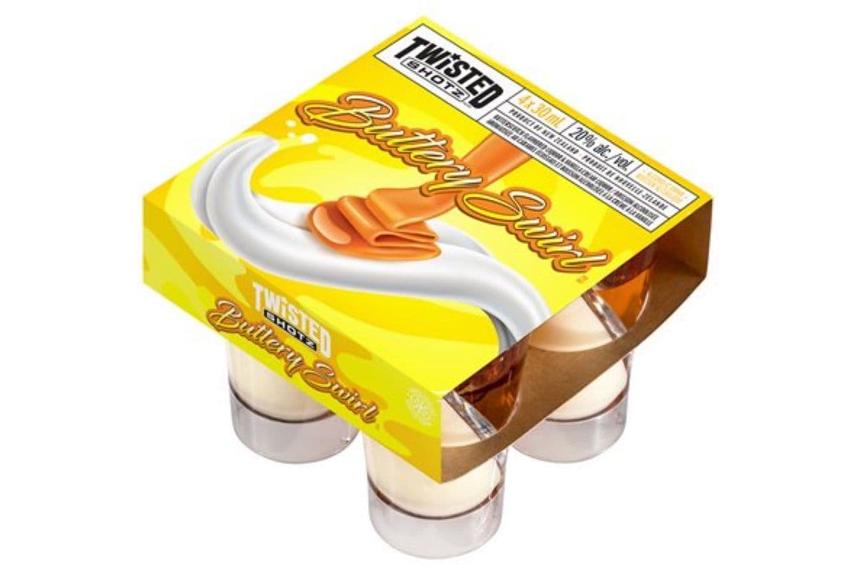 Twisted Shotz - Buttery Swirl (4 x 30mL)