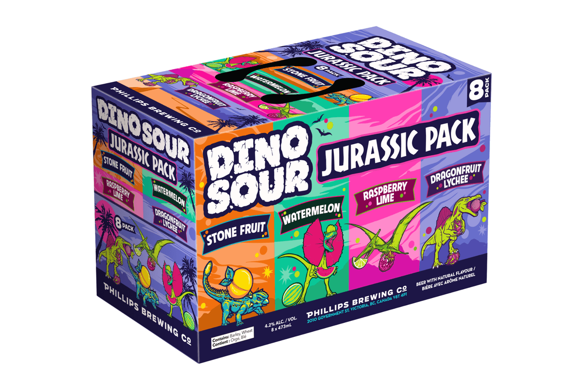 Phillips Brewing - Jurassic Pack (8 x 473ml)