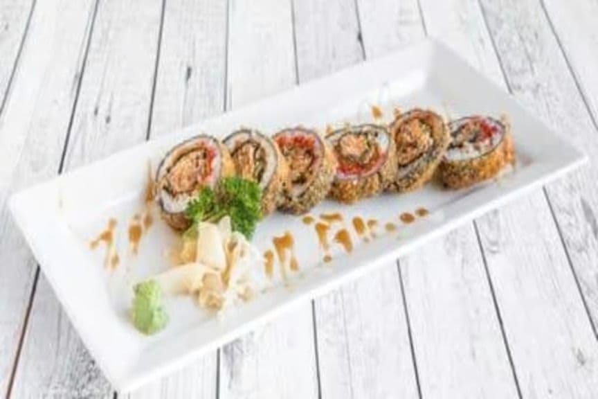 48. Futomaki Tako épicé / Spicy Tako Futomaki