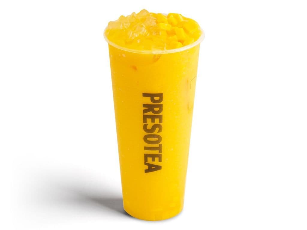 Fresh Mango Slush with Aloe Vera