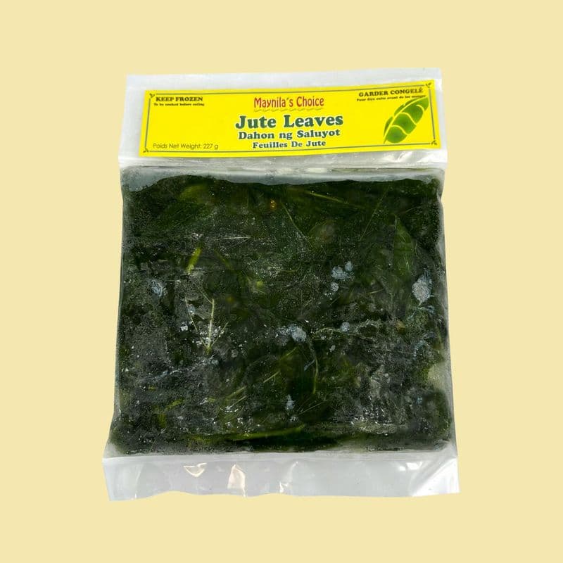 Jute Leaves (Dahon ng Saluyot) 227g - Maynila's Choice