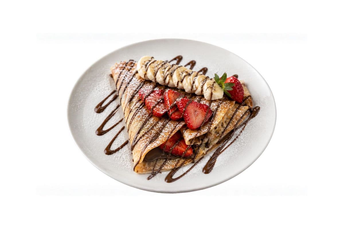 Nutella Strawberry Banana Crepe