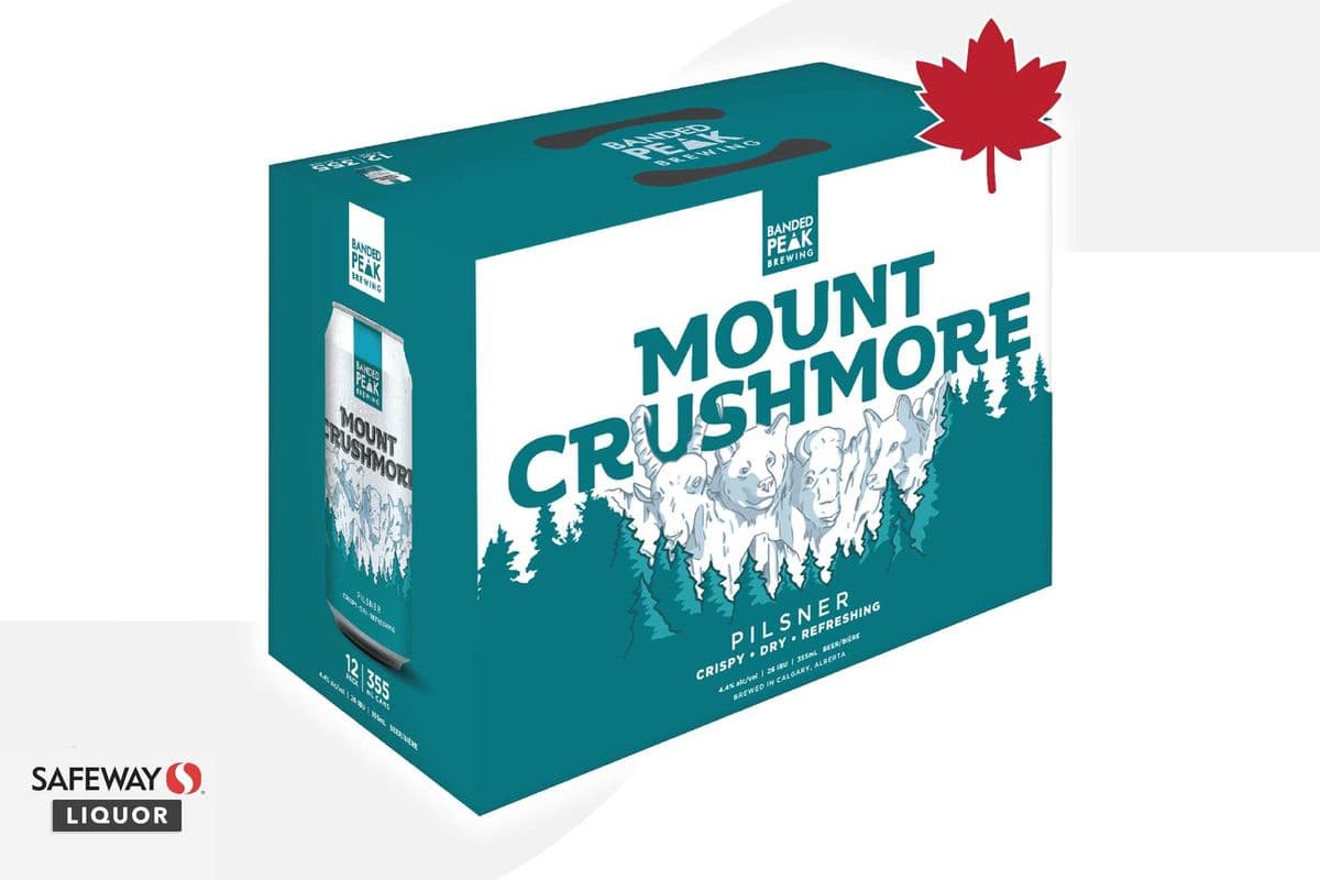Banded Peak Mount Crushmore (12 x 355 ml)