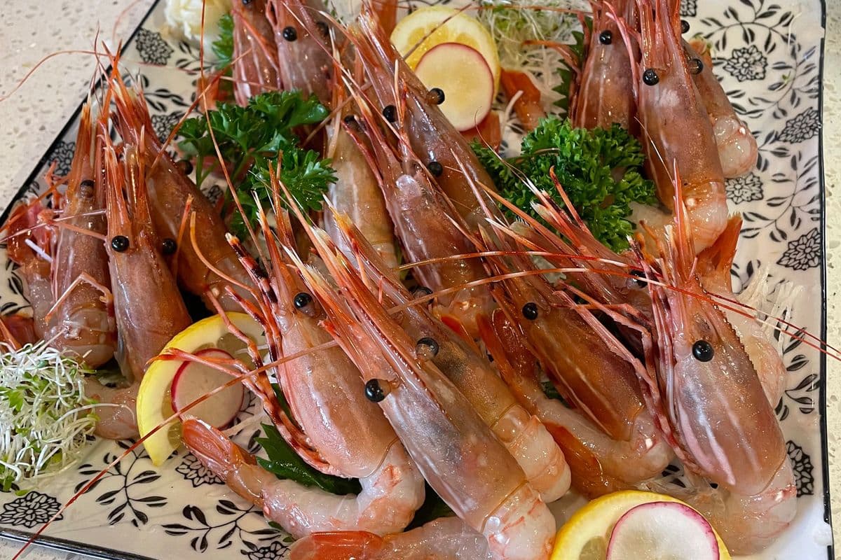 Amaebi Sashimi (6 pcs)