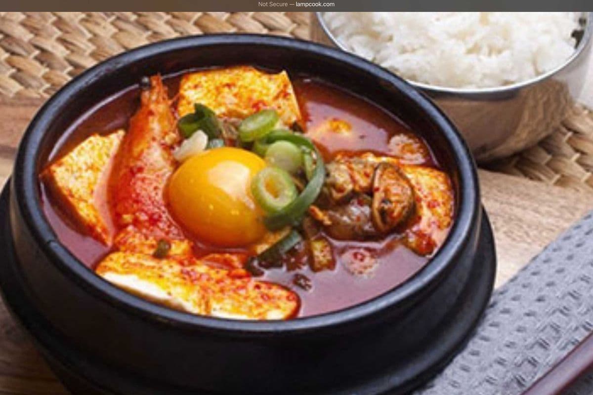 Ragoût de tofu épicé / Soft Tofu Stew