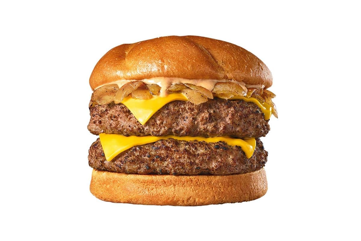 Double The Fun Burger and Fries