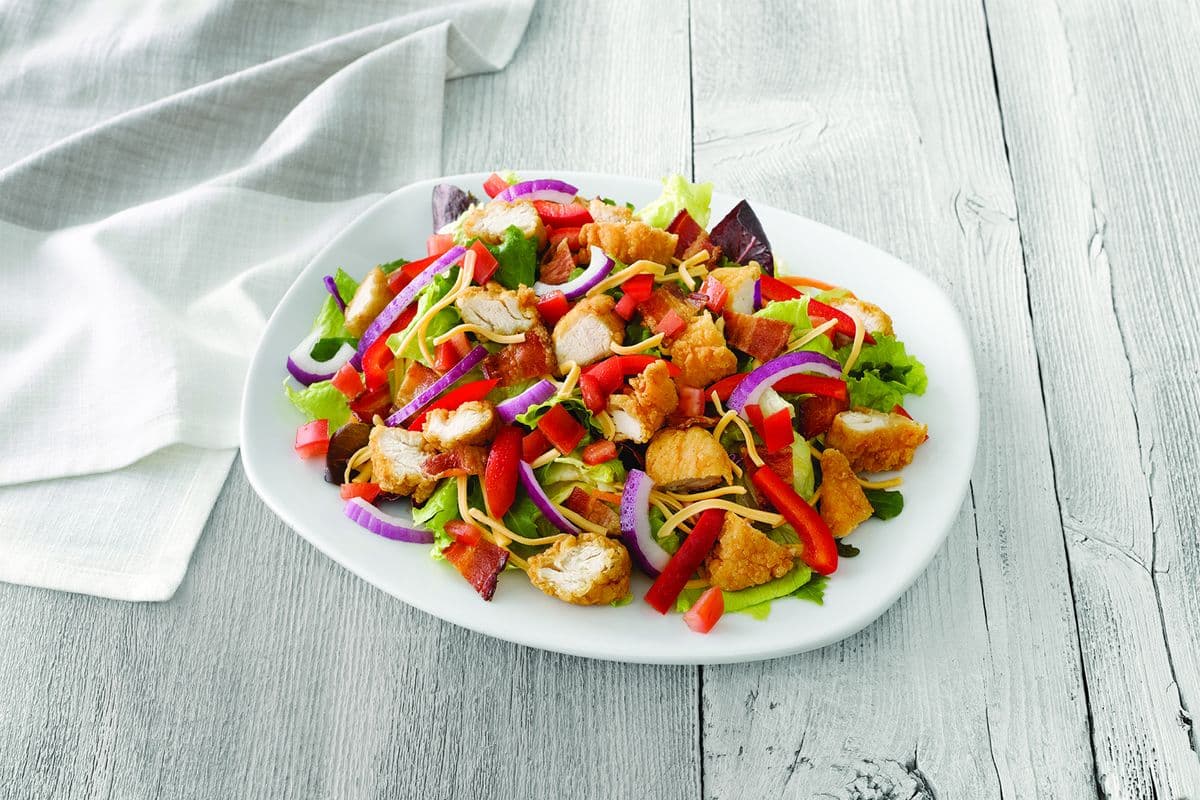 Honey Mustard Chicken Crunch Salad