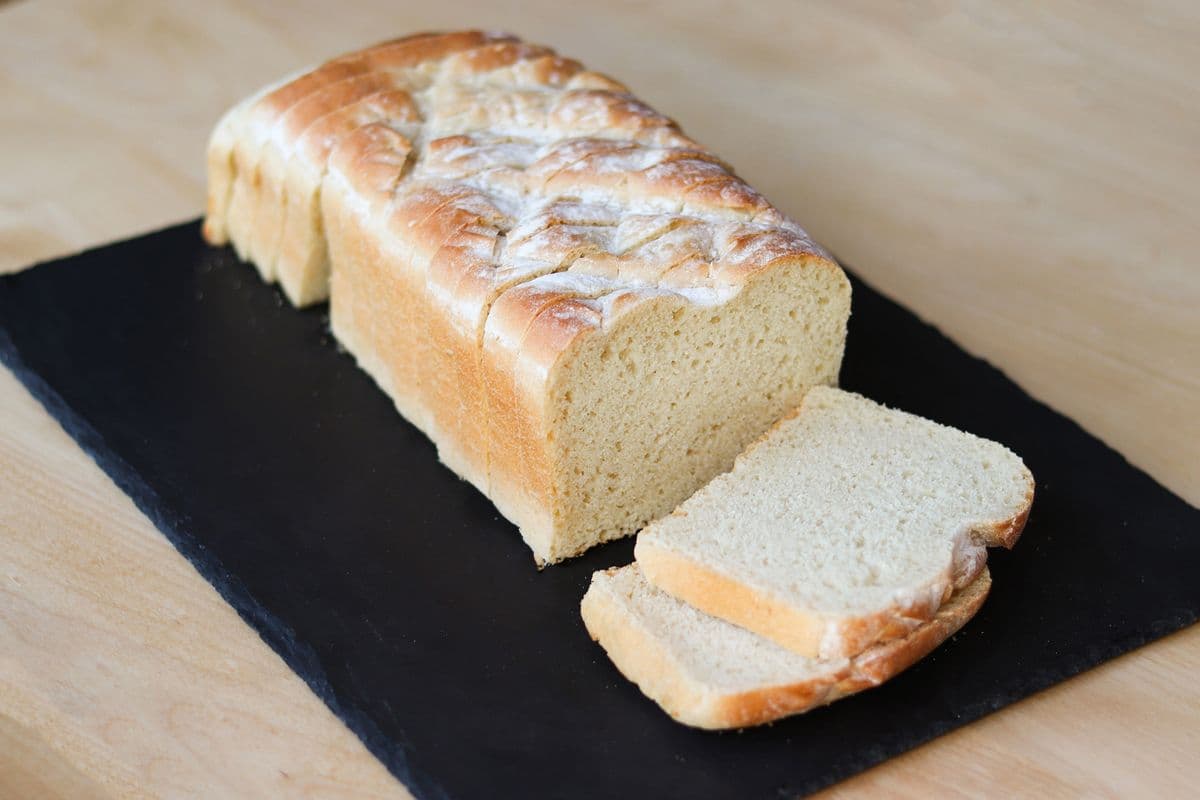 Home-Style Sourdough Bread Sliced