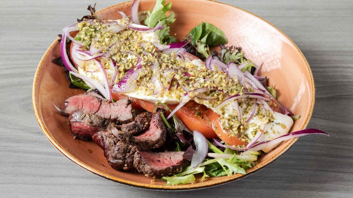 Beef Striploin Caprese