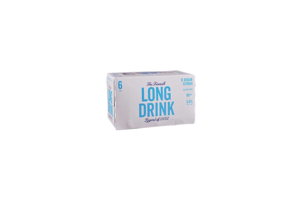 The Finnish Long Drink Zero Sugar (6 Cans) (6 x 355ML)