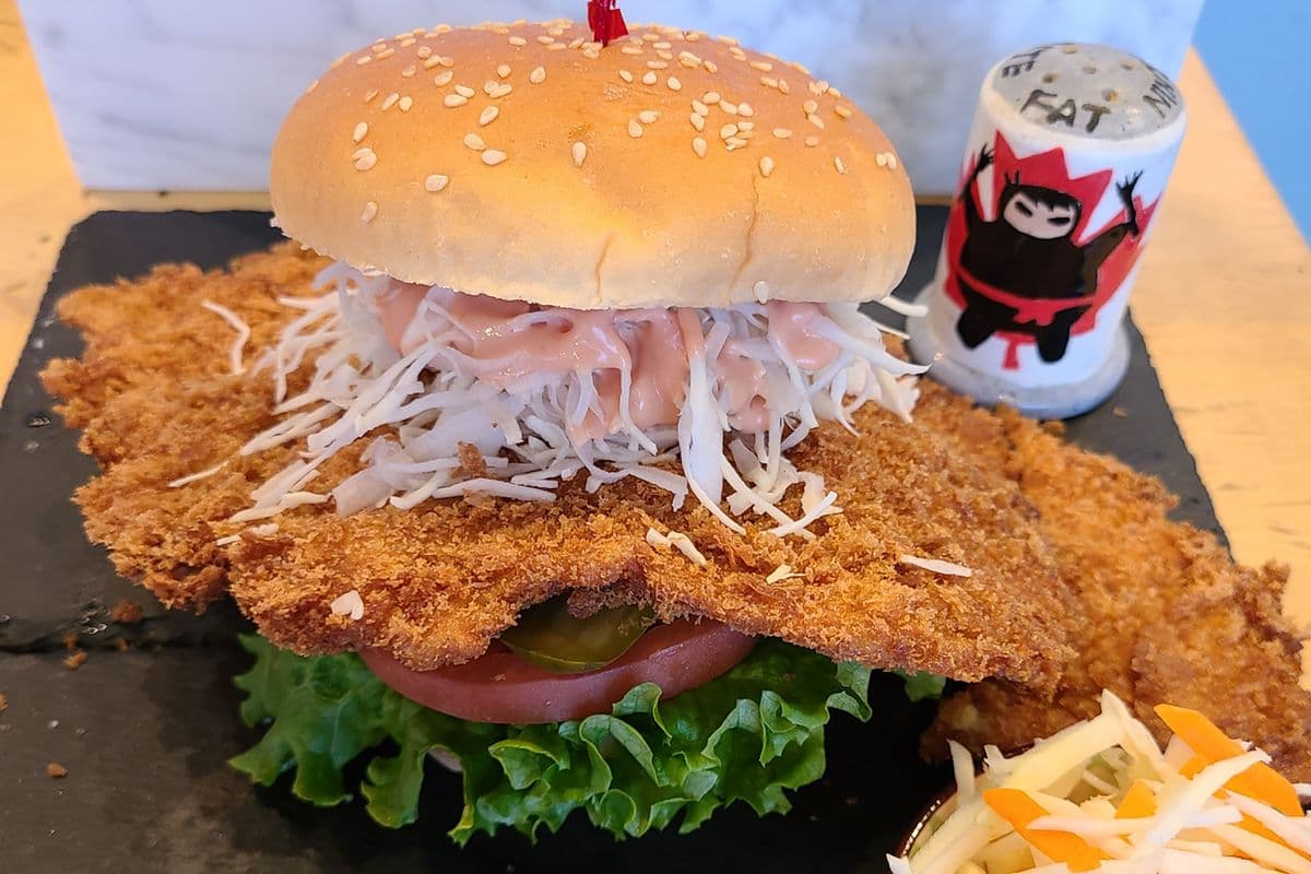 Don Katsu (Pork) Burger