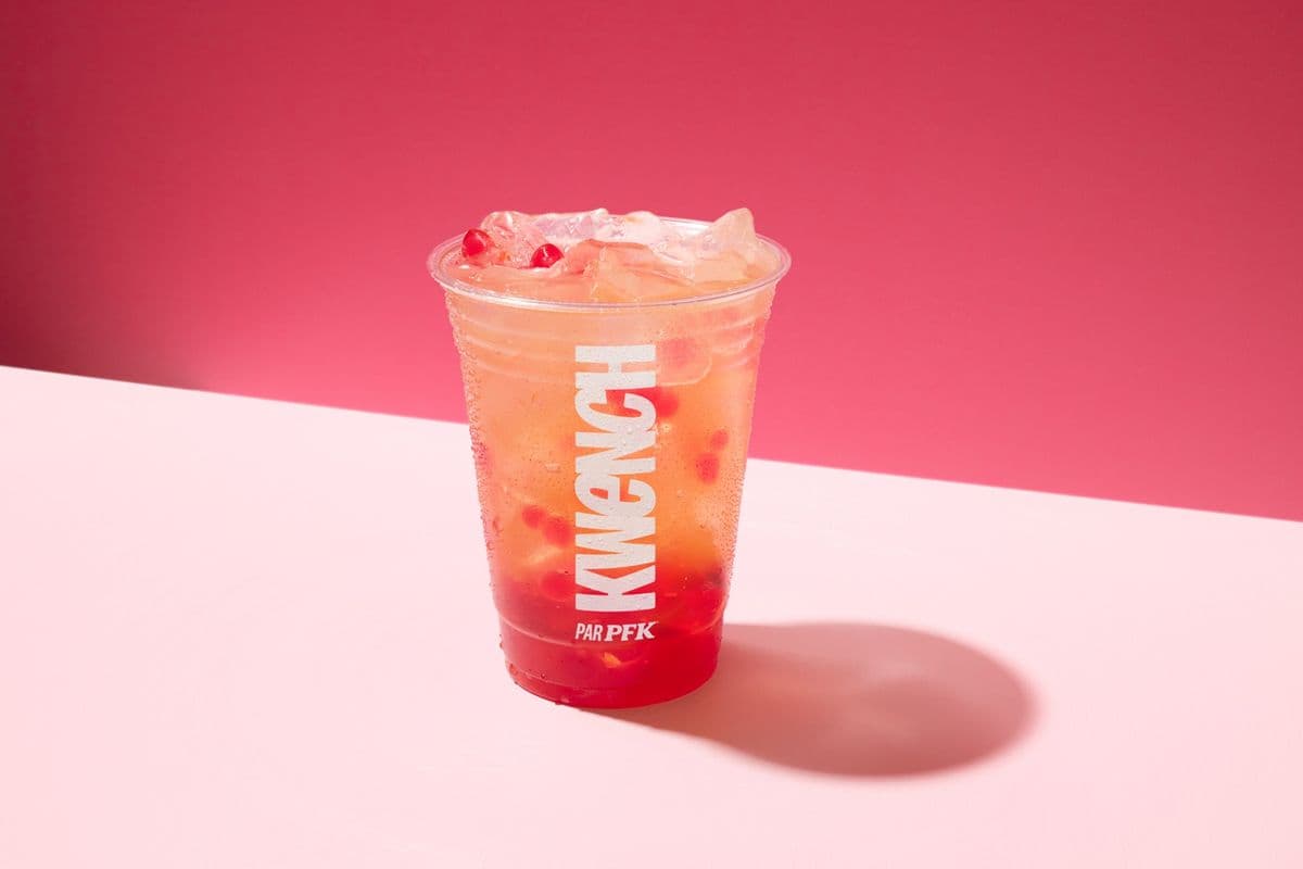 Rafraîchissement au thé aux perles au melon d’eau / Watermelon Boba Refresher