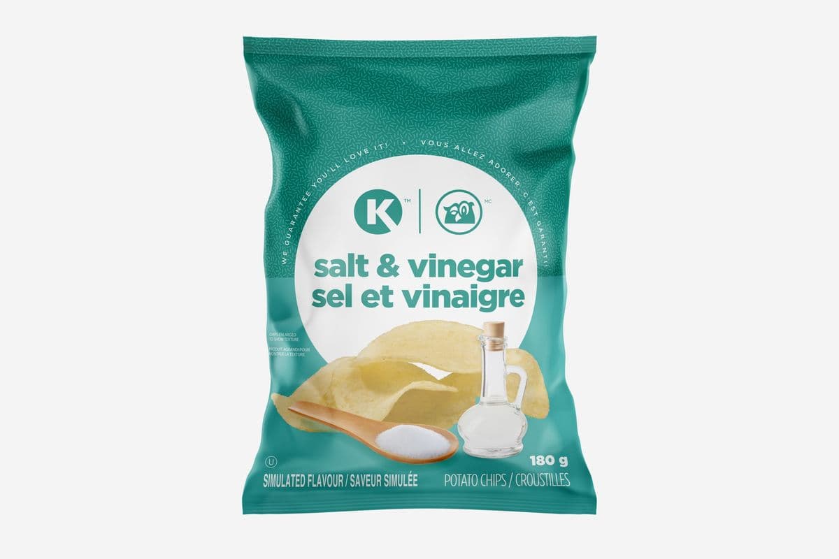 Circle K Salt and Vinegar Chips (180 g)