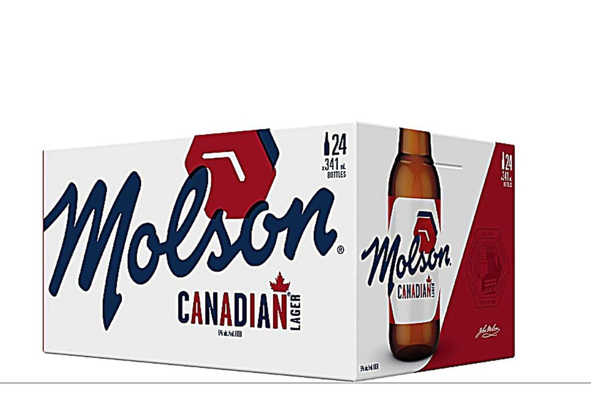 Molson Canadian 24pk Bottles (1 x 24x355)