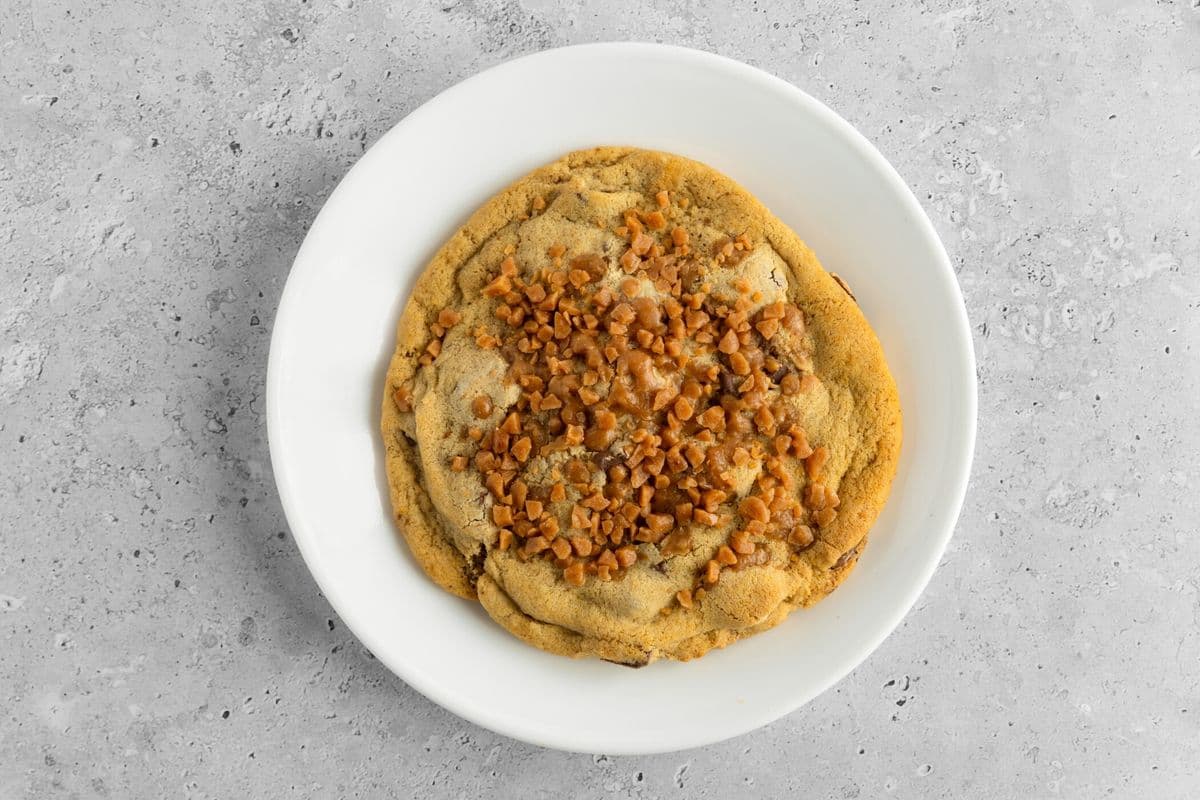 Chocochip Skor toffee cookie