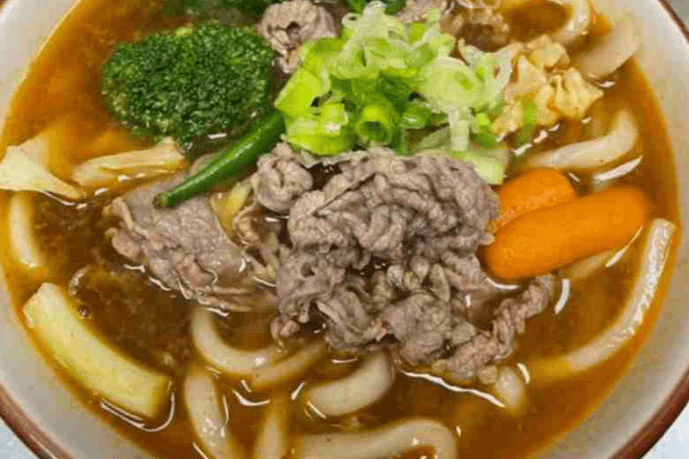 Spicy Beef Udon