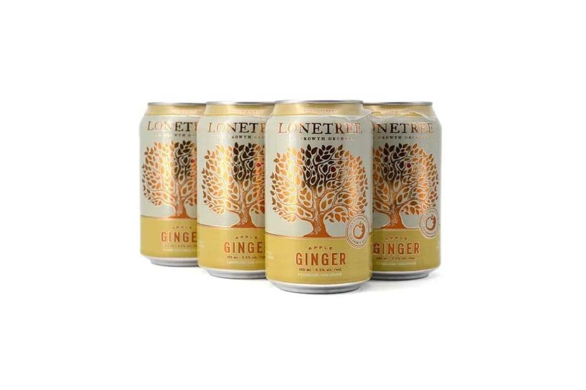 Lonetree Apple Ginger Cider (6 x 355ml Cans)