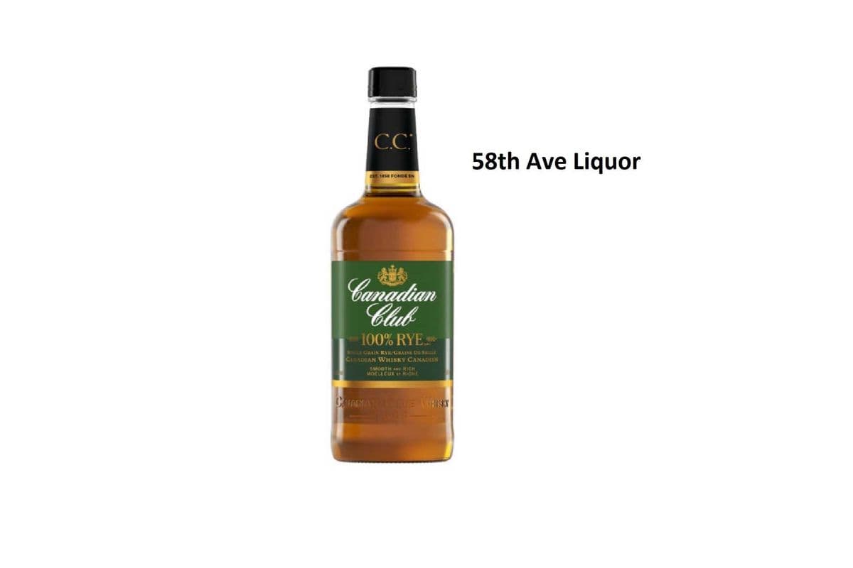 CANADIAN CLUB 100% RYE 750ML (1 x 750ML )