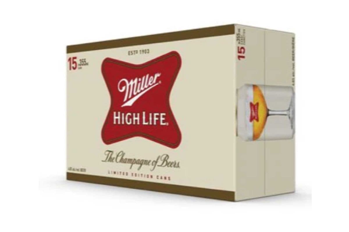 Miller High Life (15 x 355 ml Cans)