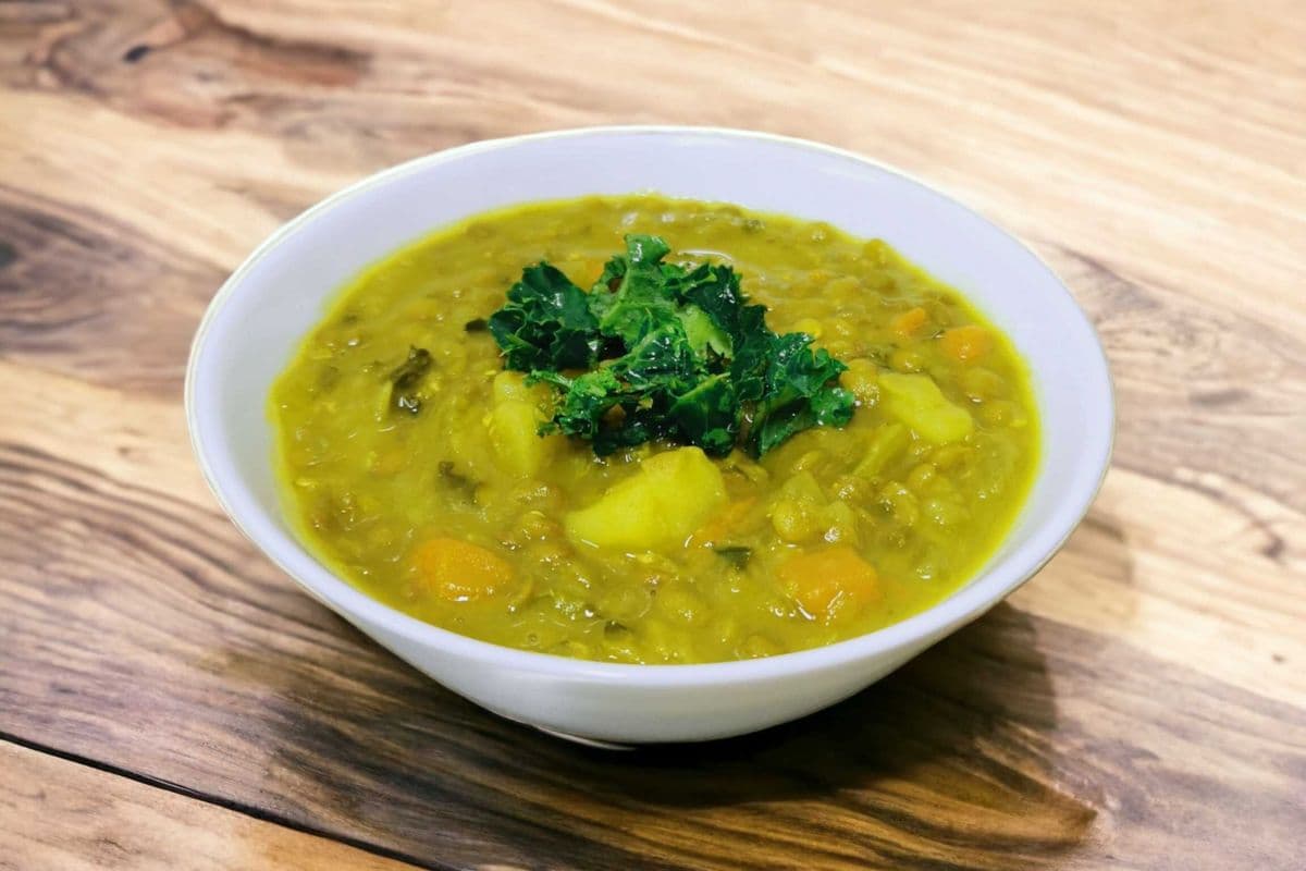 Turmeric Vegetable Lentil Soup