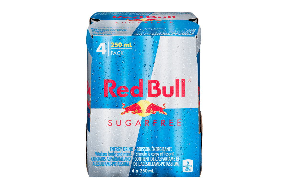 Redbull 250ml (4 Pack) (250 ml x 4)