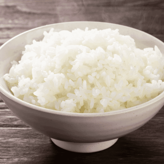 RIZ FRIT ET NOUILLES - 21. RIZ VAPEUR / Steam rice