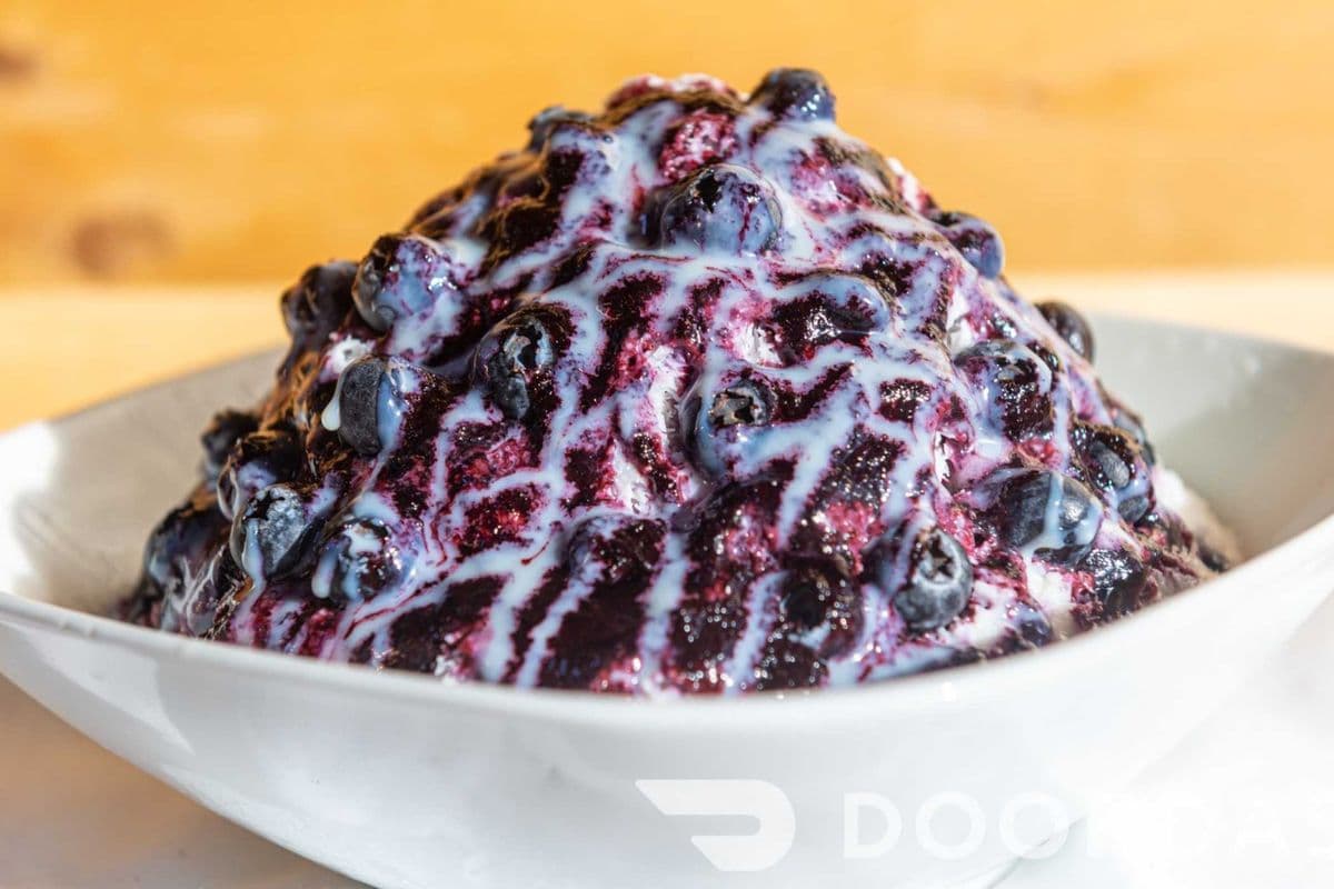 Blueberry Bingsoo