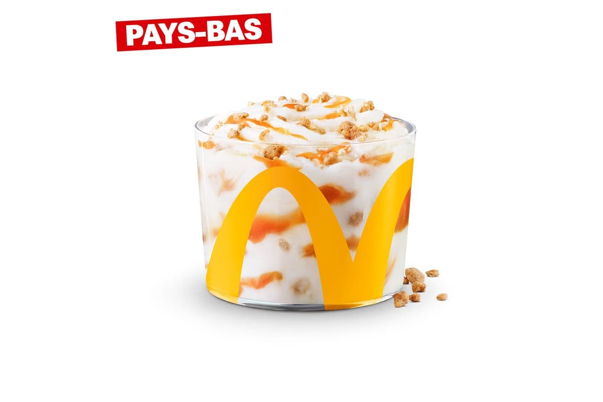 McFlurry gaufrette cannelle et caramel, collation [480.0 Cal]