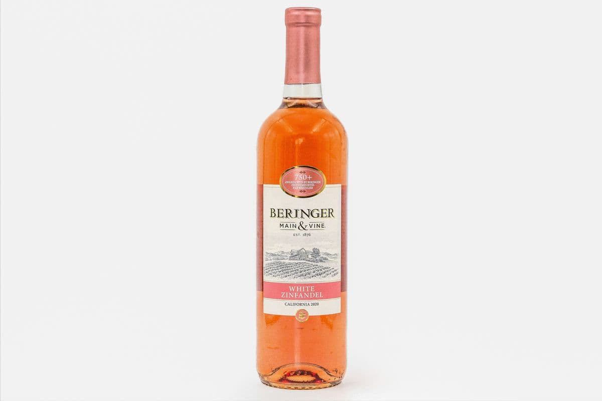 Beringer Main & Vine White Zinfandel (750 ml Bottle) (1 x 750ml)