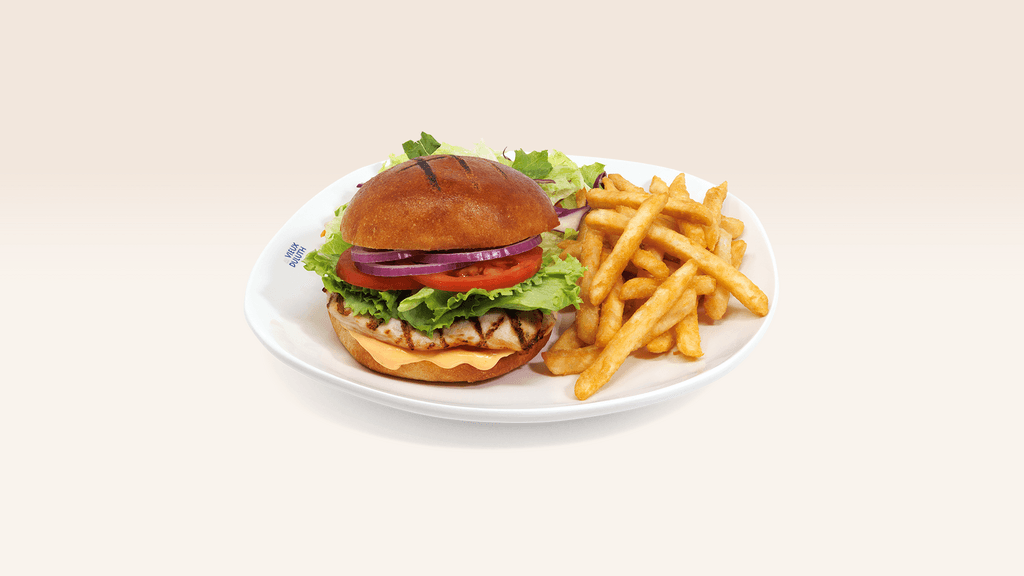 Chicken Burger / Burger de poulet
