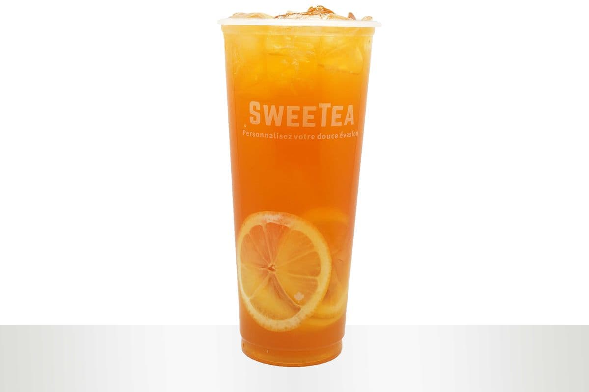 Sunshine Peach Lemonade