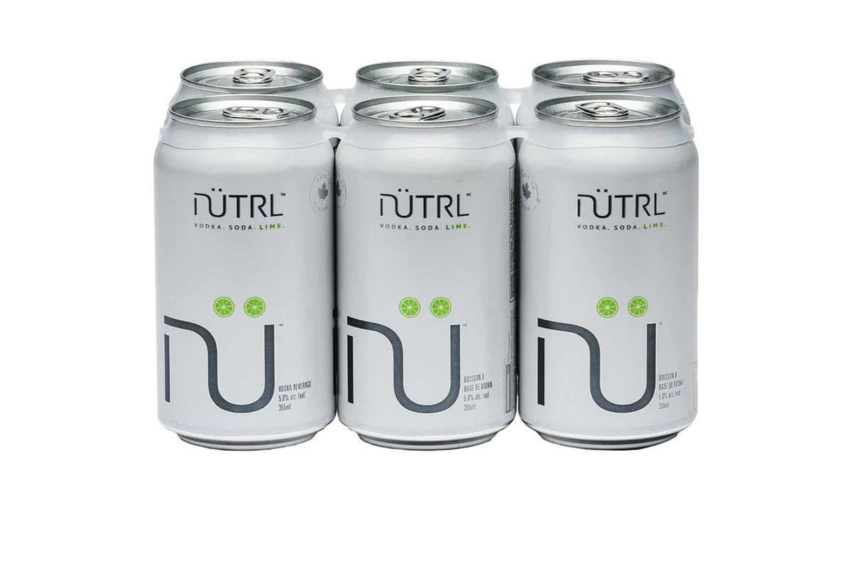 NUTRL VODKA SODA - LIME 6PK (6 x 355ML)