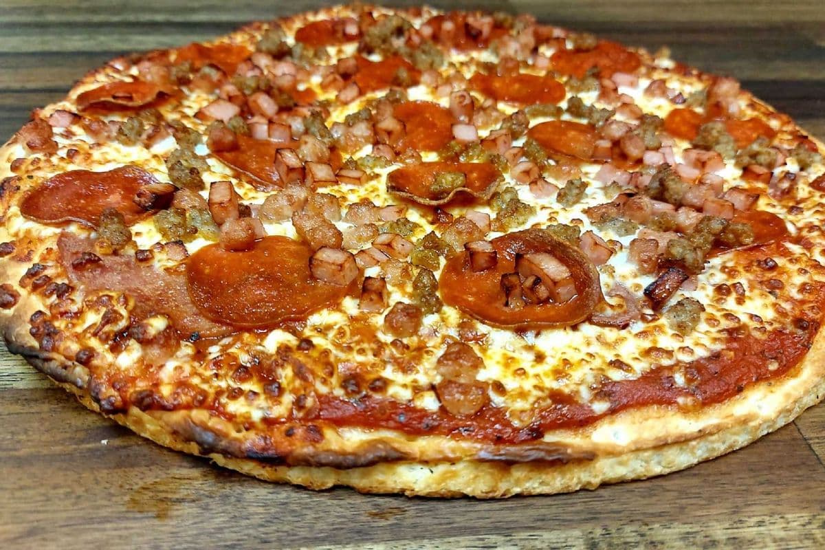 Two 16" All Meat Pizza