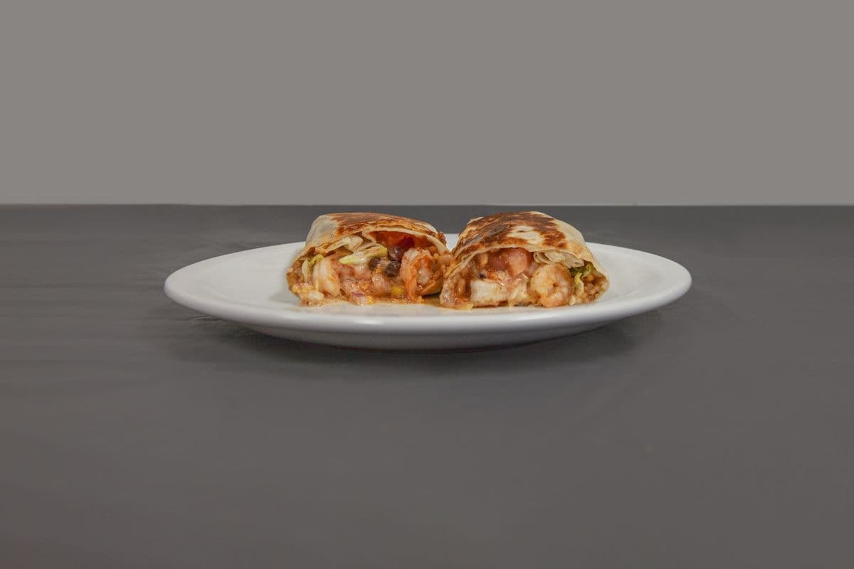Gluten-Friendly Shrimp Burrito